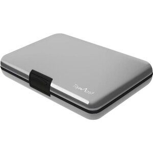 RFID-Blocking Aluminum Wallet Credit Cards Holder for men & women